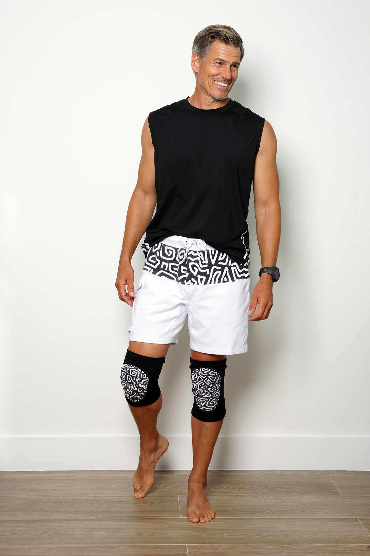 All gender fitness to street short white