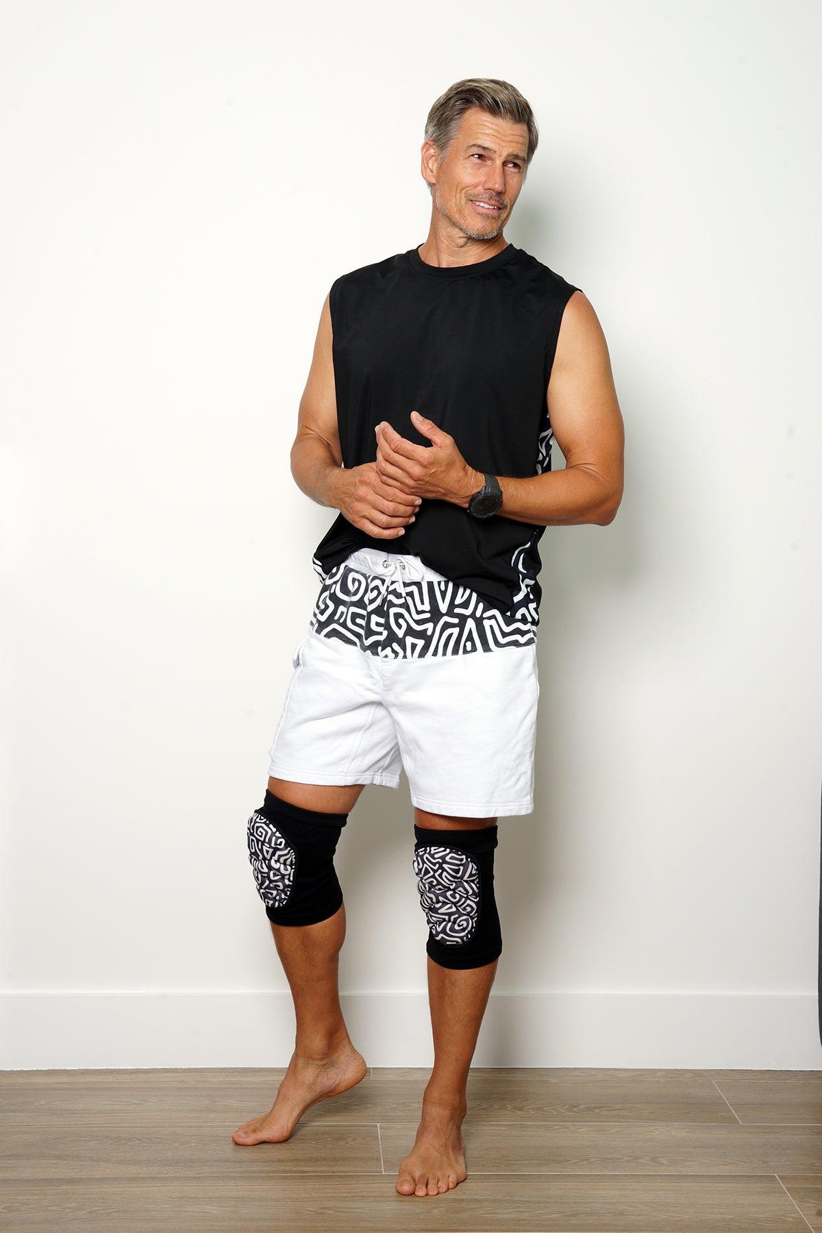 All gender fitness to street short white